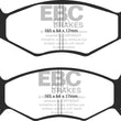 Load image into Gallery viewer, EBC 91-95 Chrysler LeBaron 2.5 (15in Wheels) Ultimax2 Front Brake Pads - Side View