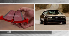 Load image into Gallery viewer, EBC 91-95 Opel Astra 2.0 Redstuff Front Brake Pads - Installation View
