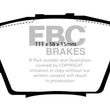 Load image into Gallery viewer, EBC 91-96 Acura NSX 3.0L Bluestuff Rear Brake Pads - Side View