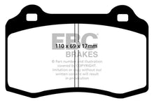 Load image into Gallery viewer, EBC 92-00 Dodge Viper 8.0 Bluestuff Front Brake Pads - Side View
