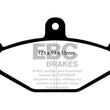 Load image into Gallery viewer, EBC 92-00 Dodge Viper 8.0 Redstuff Rear Brake Pads - Main Product View