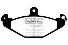 Load image into Gallery viewer, EBC 92-00 Dodge Viper 8.0 Redstuff Rear Brake Pads - Main Product View