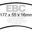 Load image into Gallery viewer, EBC 92-03 Am General H1 Yellowstuff Front Brake Pads - Main Product View