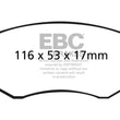 Load image into Gallery viewer, EBC 92-93 Toyota Pick-Up Extra Cab Greenstuff Front Brake Pads - Main Product View