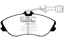 Load image into Gallery viewer, EBC 92-95 Audi 90 2.8 Ultimax2 Front Brake Pads - Main Product View
