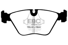 Load image into Gallery viewer, EBC 92-95 BMW M3 3.0 (E36) Yellowstuff Front Brake Pads - Main Product View
