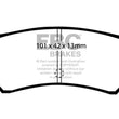 Load image into Gallery viewer, EBC 92-95 Mazda MX3 1.6 Greenstuff Rear Brake Pads - Main Product View