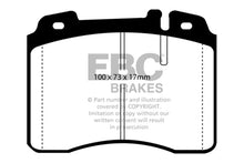 Load image into Gallery viewer, EBC 92-96 Ferrari 512TR 5.0 Yellowstuff Front Brake Pads - Main Product View