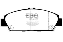 Load image into Gallery viewer, EBC 92-96 Honda Prelude 2.2 Greenstuff Front Brake Pads - Main Product View