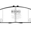 Load image into Gallery viewer, EBC 92-96 Honda Prelude 2.2 Ultimax2 Front Brake Pads - Side View
