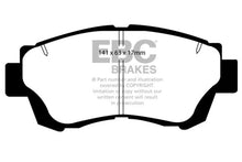 Load image into Gallery viewer, EBC 92-96 Lexus ES300 3.0 Ultimax2 Front Brake Pads - Main Product View