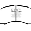 Load image into Gallery viewer, EBC 92-96 Subaru Impreza 1.8 (2WD) (13in Wheels) Ultimax2 Front Brake Pads - Main Product View