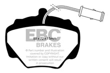 Load image into Gallery viewer, EBC 92-97 Land Rover Defender Yellowstuff Rear Brake Pads - Main Product View