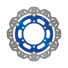Load image into Gallery viewer, EBC 92-98 Triumph Hinckley Trident 900 Front Left/Right Vee Floating Blue Rotor