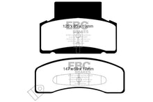 Load image into Gallery viewer, EBC 92-99 Chevrolet C30 DRW Ultimax2 Front Brake Pads - Side View