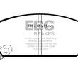 Load image into Gallery viewer, EBC 93-95 Honda Civic Coupe 1.5 DX Yellowstuff Front Brake Pads - Main Product View