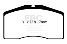Load image into Gallery viewer, EBC 93-95 Porsche 911 (964) 3.6 Turbo Redstuff Front Brake Pads - Main Product View
