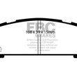 Load image into Gallery viewer, EBC 93-96 Subaru Impreza 1.8 Yellowstuff Rear Brake Pads - Main Product View