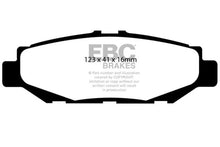 Load image into Gallery viewer, EBC 93-97 Lexus GS300 3.0 Redstuff Rear Brake Pads - Main Product View