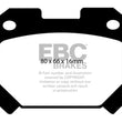Load image into Gallery viewer, EBC 93-98 Toyota Supra 3.0 Twin Turbo Ultimax2 Rear Brake Pads - Side View