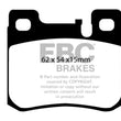 Load image into Gallery viewer, EBC 94-95 Mercedes-Benz C220 (W202) 2.2 (ASC) Ultimax2 Rear Brake Pads - Main Product View