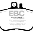 Load image into Gallery viewer, EBC 94-95 Mercedes-Benz C220 (W202) 2.2 Ultimax2 Front Brake Pads - Side View