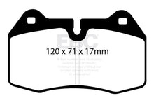 Load image into Gallery viewer, EBC 94-99 BMW M5 3.8 (E34) Bluestuff Front Brake Pads - Main Product View