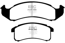 Load image into Gallery viewer, EBC 94-99 Buick Le Sabre (FWD) 3.8 Redstuff Front Brake Pads - Side View