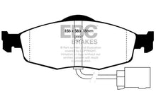 Load image into Gallery viewer, EBC 95-00 Ford Contour 2.0 Yellowstuff Front Brake Pads - Main Product View