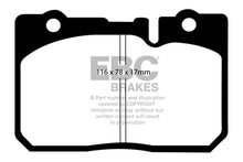 Load image into Gallery viewer, EBC 95-00 Lexus LS400 4.0 Ultimax2 Front Brake Pads - Main Product View