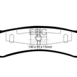 Load image into Gallery viewer, EBC 95-01 Ford Explorer 4.0 2WD Greenstuff Rear Brake Pads - Main Product View