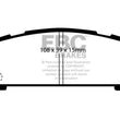 Load image into Gallery viewer, EBC 95-96 Subaru Impreza 2.2 Bluestuff Rear Brake Pads - Side View