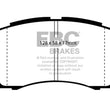 Load image into Gallery viewer, EBC 95-96 Subaru Impreza 2.2 Redstuff Front Brake Pads - Main Product View