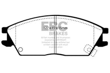 Load image into Gallery viewer, EBC 95-99 Hyundai Accent Greenstuff Front Brake Pads - Main Product View