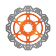 Load image into Gallery viewer, EBC 95-99 KTM EXC 250 Front Orange OSX Oversize Rotor
