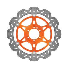 Load image into Gallery viewer, EBC 95-99 KTM EXC 250 Front Orange OSX Oversize Rotor