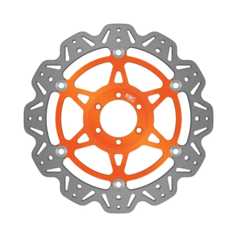 EBC 95-99 KTM EXC 250 Front Orange SMX Oversize Rotor
