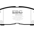 Load image into Gallery viewer, EBC 96-00 Toyota RAV 4 2.0 Greenstuff Front Brake Pads - Main Product View