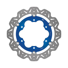 Load image into Gallery viewer, EBC 96-01 Triumph Hinckley Adventurer Front Left Vee Floating Blue Rotor
