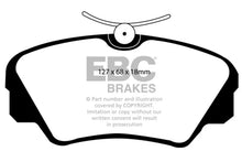 Load image into Gallery viewer, EBC 97-01 Cadillac Catera 3.0 Ultimax2 Front Brake Pads - Main Product View