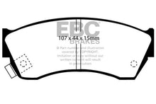 Load image into Gallery viewer, EBC 97-01 Chevrolet Metro 1.3 Greenstuff Front Brake Pads - Main Product View