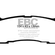 Load image into Gallery viewer, EBC 97-02 Ford Escort 2.0 Greenstuff Rear Brake Pads - Main Product View