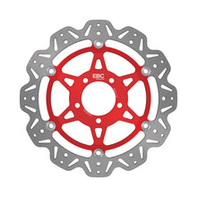 Load image into Gallery viewer, EBC 97-03 Suzuki GSX-R 600 Front Left/Right Vee Floating Red Rotor