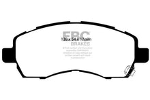 Load image into Gallery viewer, EBC 97-98 Subaru Impreza 1.8 Greenstuff Front Brake Pads - Main Product View