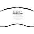Load image into Gallery viewer, EBC 97-98 Subaru Impreza 1.8 Yellowstuff Front Brake Pads - Main Product View