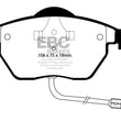 Load image into Gallery viewer, EBC 97-99 Audi A8 Quattro 4.2 (4 Pad Set) Greenstuff Front Brake Pads - Main Product View