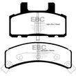 Load image into Gallery viewer, EBC 97-99 Cadillac Deville 4.6 (Rear Drums) Yellowstuff Front Brake Pads - Main Product View