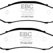 Load image into Gallery viewer, EBC 97-99 Jeep Cherokee 2.5 82mm High Rotors Yellowstuff Front Brake Pads - Main Product View