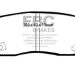 Load image into Gallery viewer, EBC 98-00 Chevrolet Tracker 1.6 (2 Door) Greenstuff Front Brake Pads - Main Product View