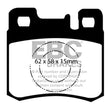 Load image into Gallery viewer, EBC 98-00 Mercedes-Benz E300 TD 3.0 TD Ultimax2 Rear Brake Pads - Main Product View
